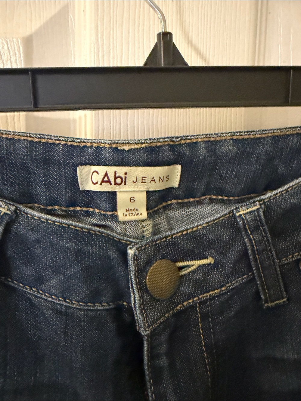 CAbi Skinny Jeans in Dark Indigo Blue